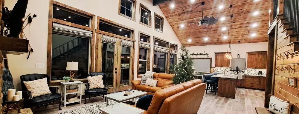 Open living & dining